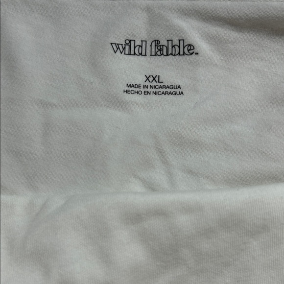 Wild Fable White Fitted Crop Camisole - Picture 2 of 4